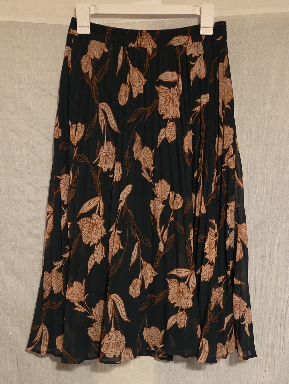 Floral Midi Skirt